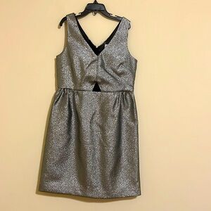NWT Milly Minis Sam dress size 12 Silver